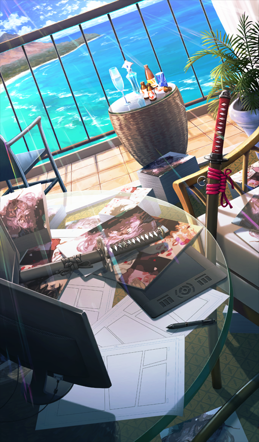 Balcony & Beach