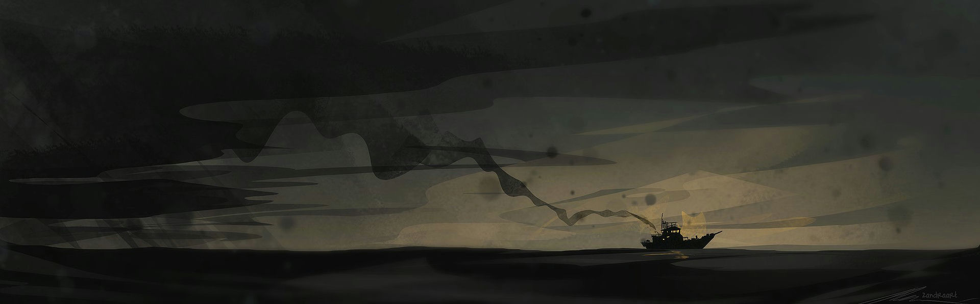 Boat & Dark