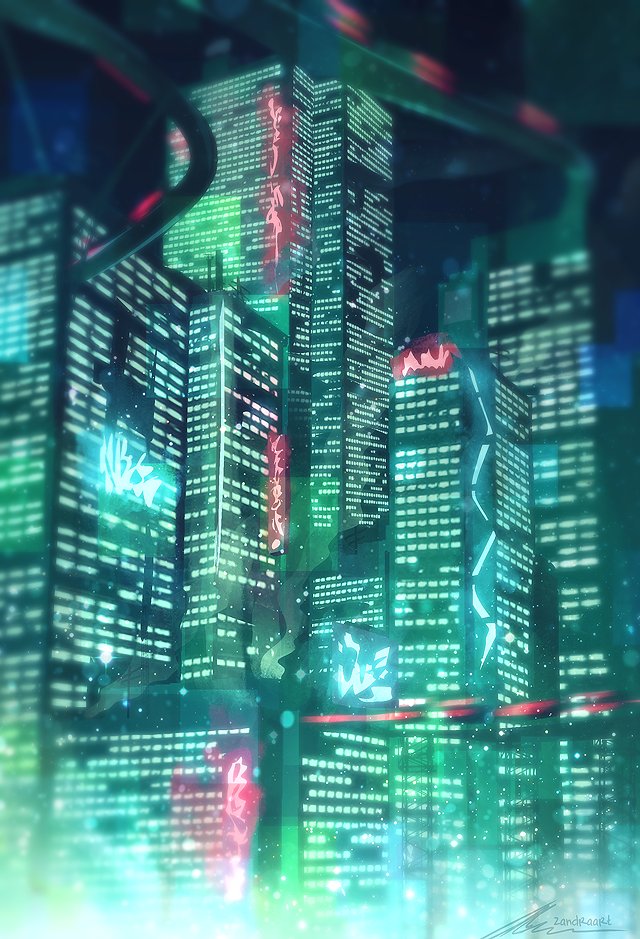 Blurry Edges & Building