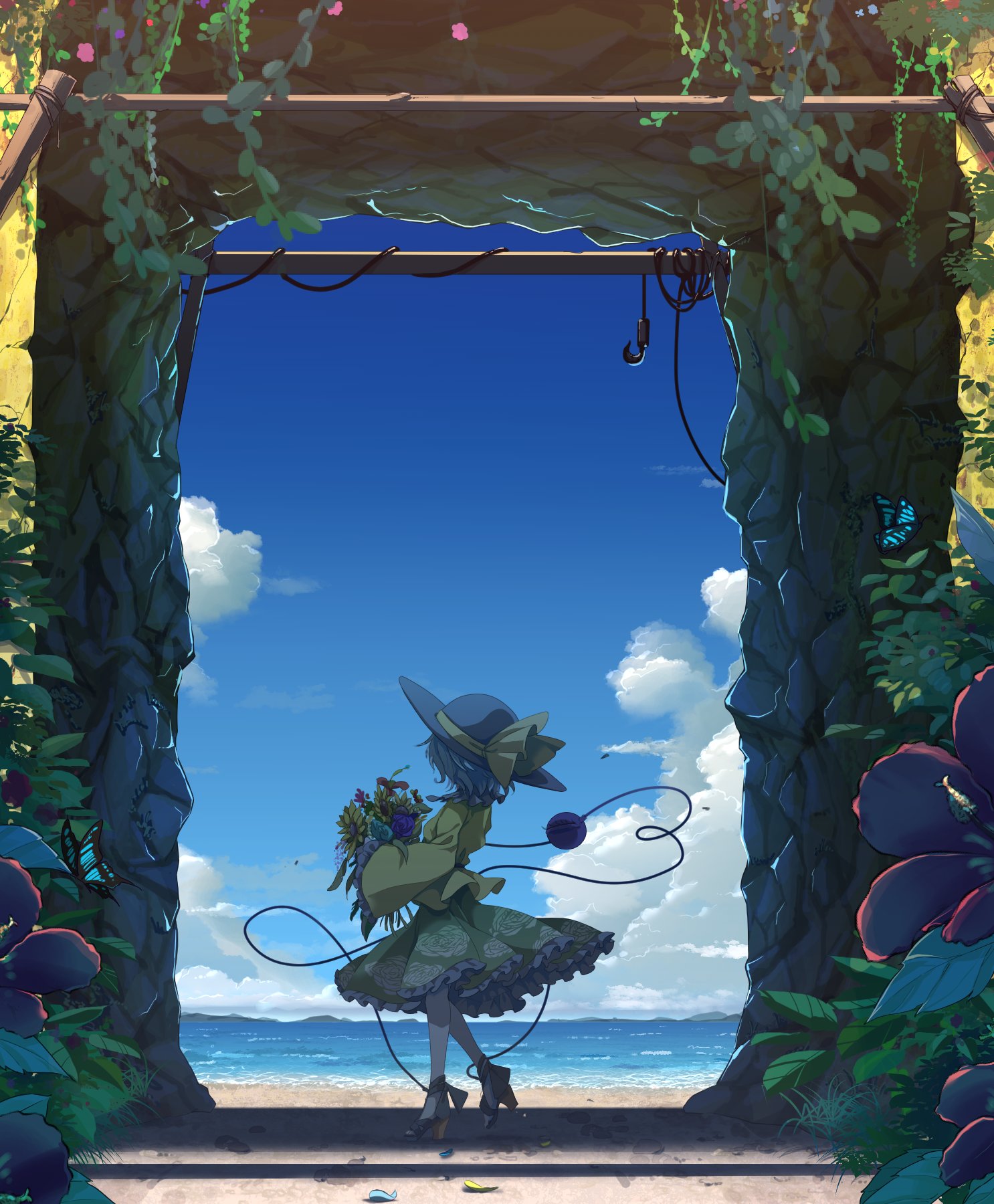 1Girl & Beach