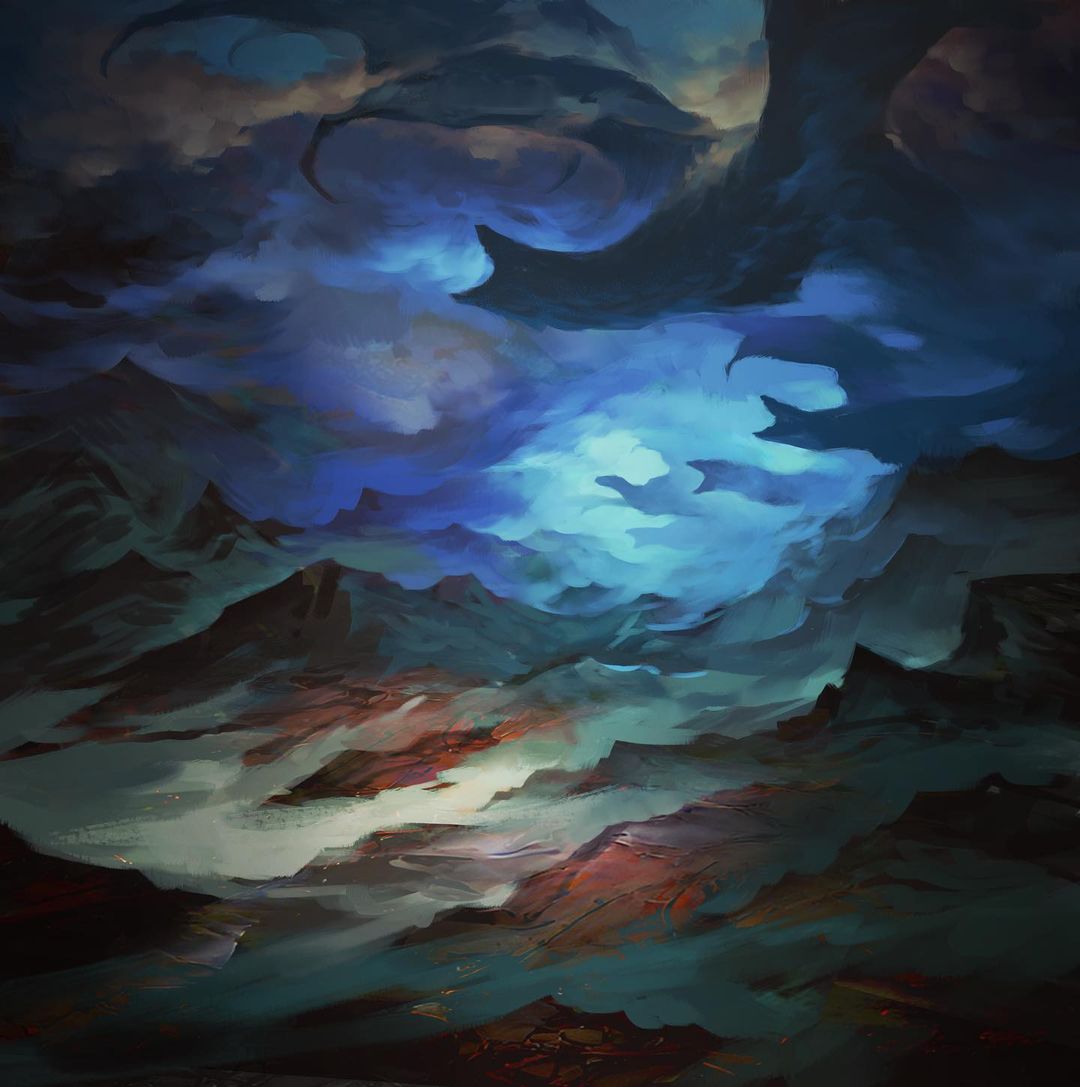 Abstract & Cloudy Sky