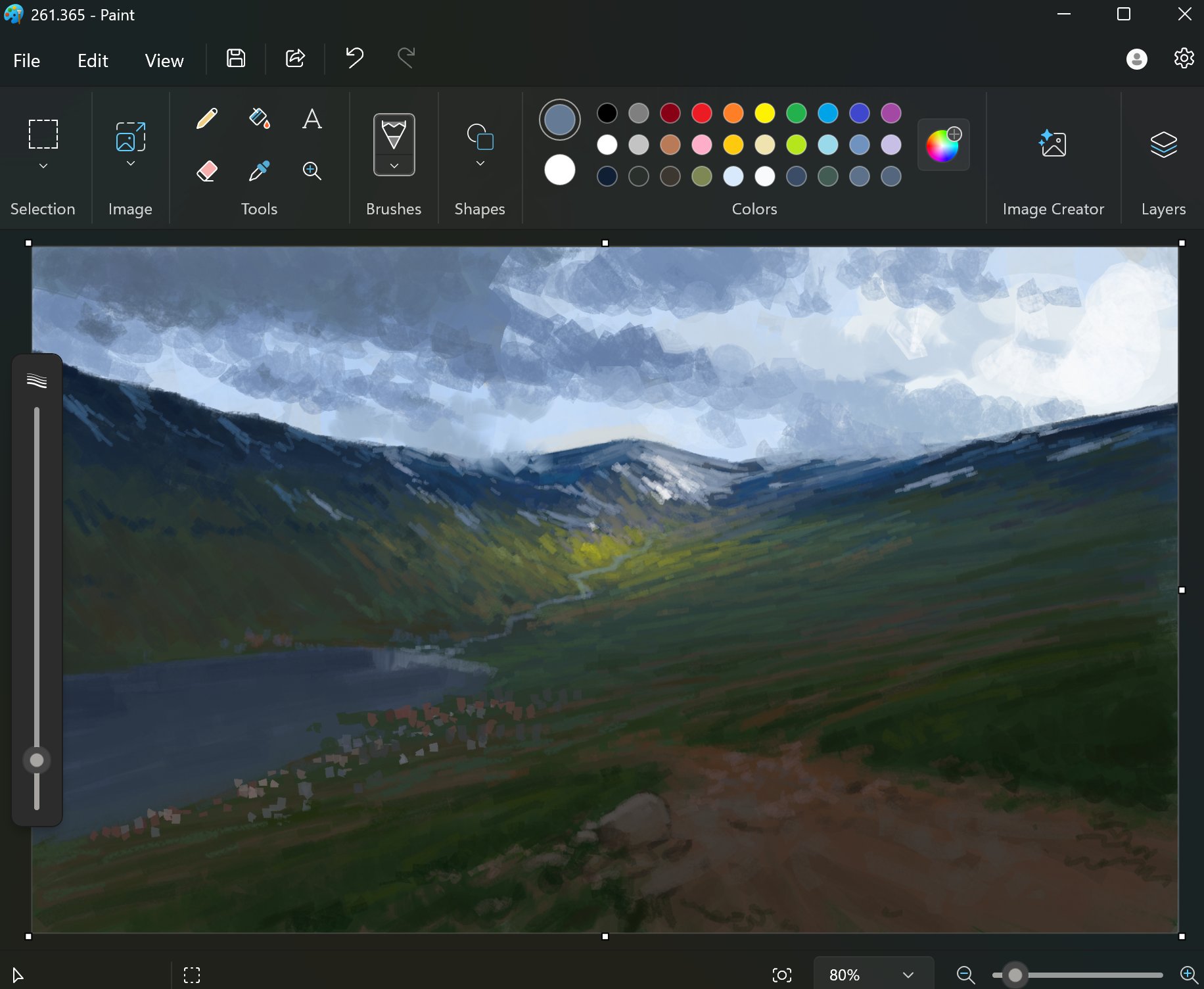 Cloudy Sky & Day